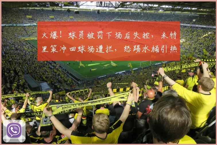 火爆!球员被罚下场后失控,米特里策冲回球场遭拦,怒踢水桶引热议